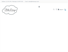 Tablet Screenshot of bebedesign.com.br